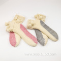 Short tube cotton fleece socks